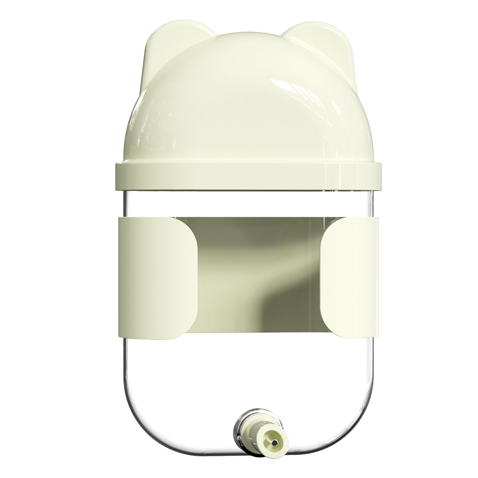 Photo 1 of 11 Fl Oz No Mess Hanging Water Dispenser,Leak-Proof Automatic Bird Water Feeder,Small Animal Water Bottle for Guinea Pigs,Chinchillas,Ferrets,Parrots,Squirrels,Rats,Bunnies (White)