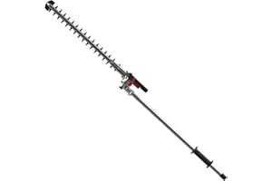 GARANT 20” Hedge Trimmer Attachment for 62V Multi-Head System – Cordless Pole Hedge Trimmer with Dual-Sided Blade, 135° Pivot