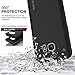 TOTU Impact Resist Rugged Slim Dual Layer Protective Case for Samsung Galaxy S7 - Black