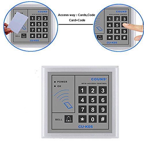 image for COUNS RFID ID Door Access Control Stand Alone Single Door System With 