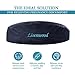 Lisenwood Pregnancy Pillow Wedge for Maternity, Belly Wedge Pillow with 2-Sided Soft & Firm Design, Belly & Back Support Wedge Pillow for Sleeping - Back Pain Relief Christmas Gift