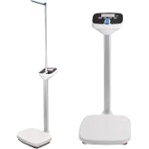 Digital Medical Scale,Professional Height and Weight Physicians Scale | for Hospital, School, Beauty Salon.Measuring Range: 0.44 lbs - 440 lbs,2.3 ft - 6.9 ft.