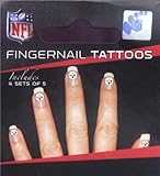 Pittsburgh Steelers Fingernail Tattoos