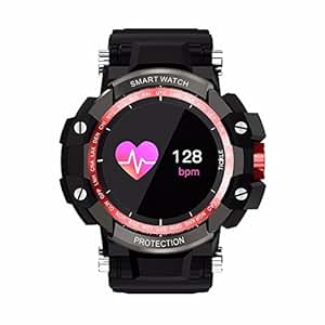 BOND Color Smart Watch Outdoor Sport Clock Waterproof IP67 Heart Rate Monitor Bluetooth 4.0 For IOS Android (RED)