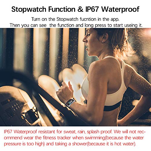 Fitness Tracker Watch, Activity Tracker with Heart Rate Monitor, 1.14'' Color Screen Fitness Watch with Blood Pressure Monitor Sleep Monitor, Pedometer Calories Counter Smart Watch (Grey) - Thumbnail 5