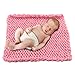 Play Tailor Chunky Knit Blanket for Newborn Photography Props Baby Photo Backdrop Rugs Newborn Basket Filler (19.7
