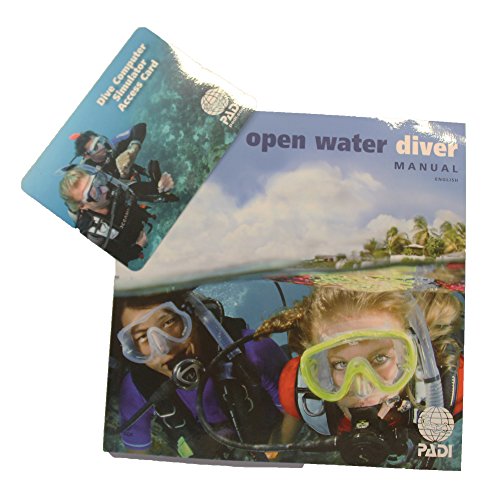 PADI Open Water Diver Manual with Dive Computer Simulator Acess Card
