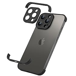 aidvaia Metal Frameless Phone Case Compatible with