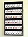 42 Collector NGC PCGS ICG Coin Slab Display Case Cabinet Holder Rack – Lockable, Black