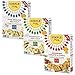 Simple Mills - Almond Flour Grain Free, Gluten Free Crackers - Vegan, Paleo Variety Pack - 4.25 ounce each (Pack of 3)