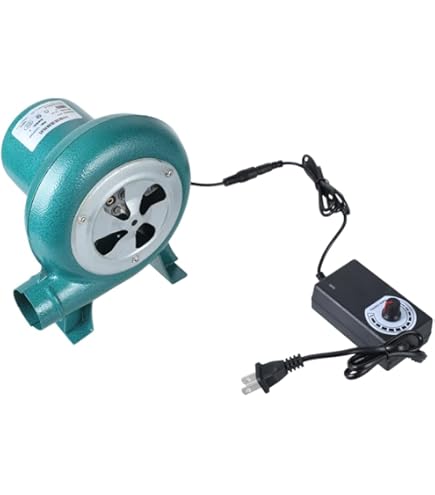Ventilador Radial 240V Con Control De Velocidad - Potente, Para Refrigeración De Equipos Electrónicos, Gabinetes O Barbacoas