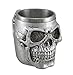 Silver Skull Coffee Mug