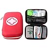 Hoxis-Lightweight-Medical-Bag-Waterproof-Red-Hard-Shell-Case-for-Emergency-and-Survival-Car-Home-Travel-Office-or-Sports