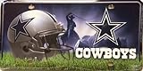 Dallas Cowboys NFL Embossed Metal Novelty License Plate Tag Sign 1801M
