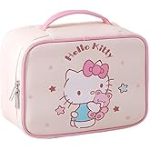 Kitty Makeup Bag – Makeup Organizer, Travel Toiletry Bag for Women & Girls | Cute Cosmetic Bag, Train Case for, Travel Bag, Toiletry Bag for Women, Make up Storage (Pink Kitty)