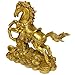 BRABUD Brass Money Running Horse Statues Chinese Handmade Figurines Home Decor Collectible Gift BS041