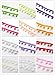 Pom Pom Trim 24yards 10mm Ball Fringe Ribbon Sewing Lace (12colors/Pack 2yards/Color)