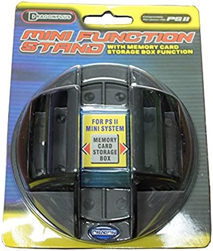 Dragonplus Mini Function Stand for PS II with Memory Card Storage - PlayStation 2;