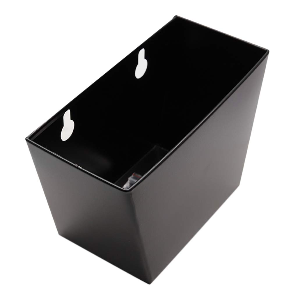 Perfeclan Bar Wall Mount Bottle Cap Catcher Box, Black