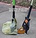 GoGo Stik XP Totally Clean Pro Pooper Scooper with Bags for All Dog Pet Waste Cleanup. 37inch. Keeps Hands and Scooper Clean. Use Store Bags or Heavy Dootie Bags. Unbreakable FRP Handle.