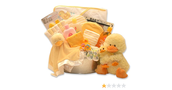 Amazon Com Bath Time Baby Gift Basket Large Baby