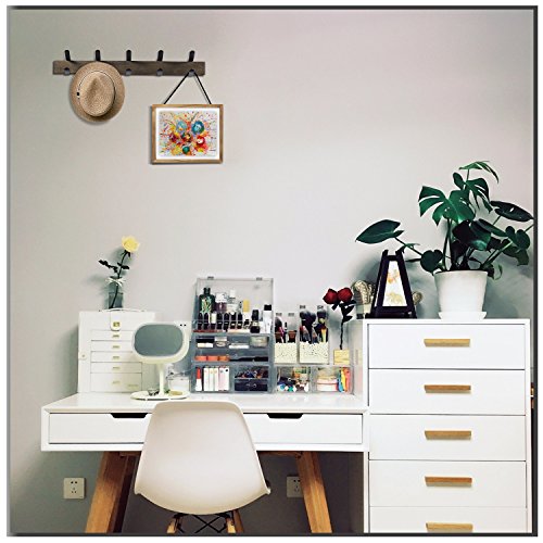RooLee Coat Hooks Coat Rack Wall Mounted Wall Hooks Hanger Heavy Duty Clothes Hook Rail with 5 Metal Hooks - Thumbnail 3