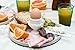 RSVP International Kitchen Accessories Collection Soft Boiled Egg, White Porcelain, Cup & Spoon Set, 8 Piece