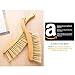 HaloVa Counter Duster, Soft Bristles Debris Dust Hair Cleaning Brush with Wood Handle for Bed Sheets Clothes Sofa Carpet