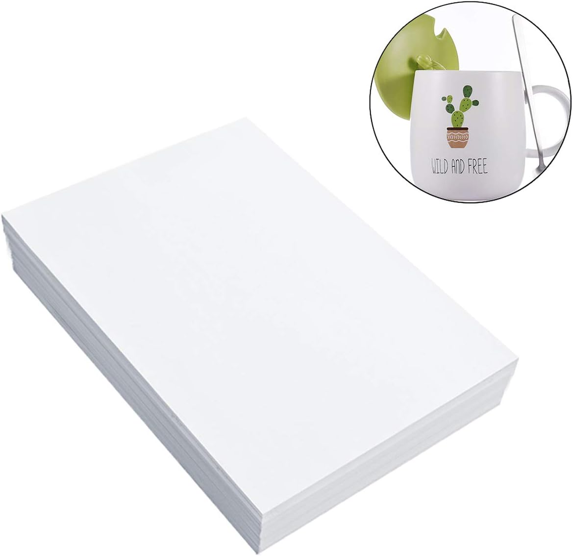 clear sublimation sticker paper