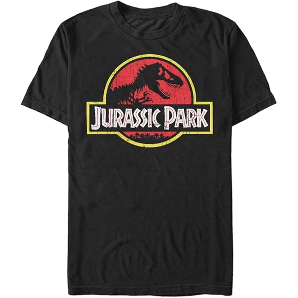 Amazon.com: Jurassic Park Girl's Retro T Rex Logo T-Shirt