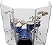 Drum Shield/Drum Screen Panels 6 Panels 2ftX5ft with Flexible Hinges