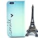 iPhone 6S Leather Case,iPhone 6S Case,iPhone 6S,Flipcase 6S [Smile Printed] PU Leather Wallet Case Protective Flip Stand Cover for iPhone 6S 4.7 inch