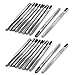Uxcell a15052700ux0058 20 Pcs HSS 3 Straight Thread Flutes Screw Machine Metric Tap M3x0.5mm (Pack of 20)