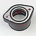 Wingsmoto Intake Manifold 27mm Carb Flange Adapter Rubber for Mikuni Carburetor VM34