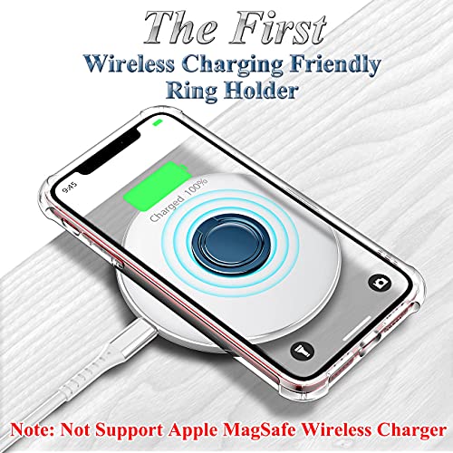 Phone Grip Wireless Charging Compatible, eSamcore Phone Ring Holder