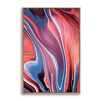 Framed Canvas Wall Art Clouds and Colors Canvas Prints Home Artwork Decoration for Living Room,Bedroom - 16x24 inches
