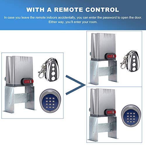 COZ Security Wireless Automatic Code Entry Gate Keypad Remote Operator Panel Control for