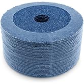 BHA 4.5 Zirconia Resin Fiber Disc for Angle Grinder - 36 Grit - 25 Pack | Zirconia resin fiber sanding disc for stock removal and weld blending. Contaminant free for stainless steel.