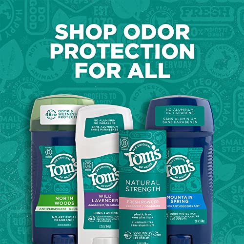 TOM’S OF MAINE ANTIPERSPIRANT DEODORANT FOR WOMEN, COCONUT LAVENDER, 2.25 OZ.