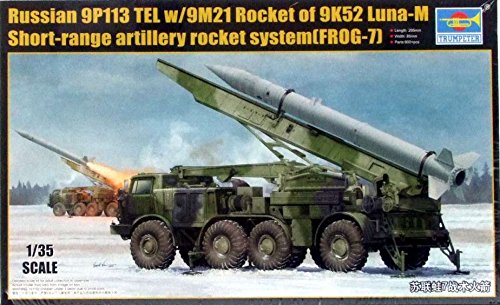 1:35 Trumpeter Russian 9p113 Luna M Rocket System