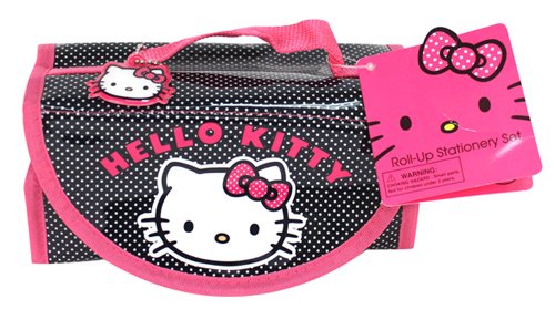 Hello Kitty Roll Up Stationery Set