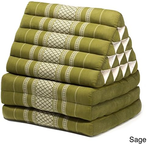 myZENhome Triangle Yoga & Relaxation Lounger (Sage)