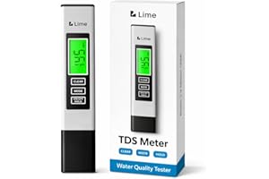 Professional Water Tester for Drinking Water - Accurate TDS Meter Digital Water Tester (0-9999 ppm) - 1 Sec Instant Read
