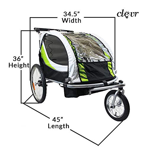 Jogging Stroller Xterra Ogden Bike Trailer Stroller Seater Bike