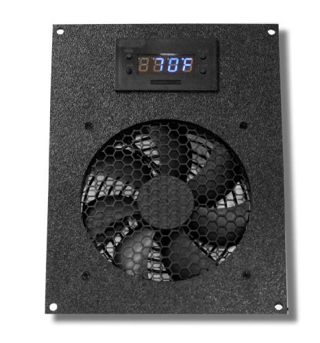 CG Cabcool1201 Deluxe single 120mm Fan Cooling unit with LED Thermal Control and Monitor