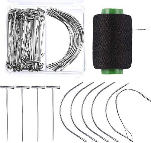 Xinfang 71 Wigs For Needles, Wigs And Needles For Making Wigs, 328 Yards For Knitting, Styling And Crafts