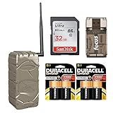 Cuddeback CuddeLink Home Wireless Image Receiver for Trail Cameras (1385) with Batteries and 32Gb Memory Card