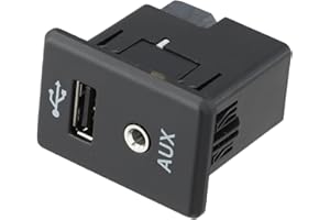 For Nissan 280234BA0B AUX Socket for Car Audio, Fits 370Z, Altima, Rogue Sport, Installation Location in Center Console