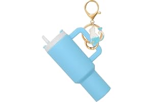 CUSPRTM Mini Cup Keychain for Stanley, Easter Basket Stuffers, Tumbler Chapstick Holder