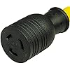 Conntek-1-Feet-Generator-Adapter-15-Amp-US-Plug-to-20-Amp-Twist-Female-Connector-L5-20R